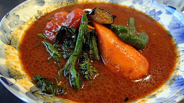 チキン野菜のスープカリー